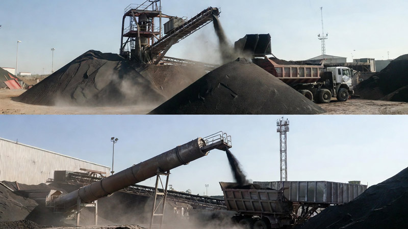 انتقال مواد پودری صنایع معدنی